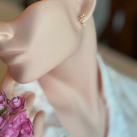 NEW | 14K Gold Plated Branch Earrings - Picture 7 of 7